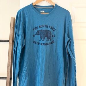 The North Face Teal Classic Fit Shirt